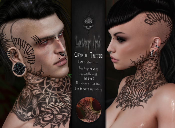 Leven Ink - Cryptic Tattoo