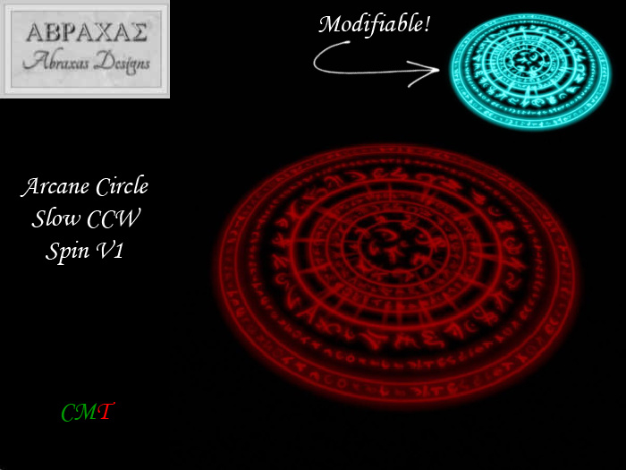 Arcane Circle- Slow CCW Spin V1