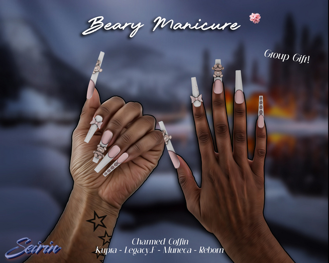 [SEIRIN] - Beary Set [Manicure]