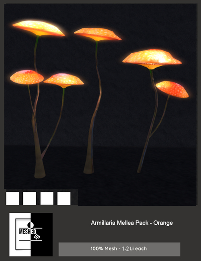 MeshedUp: Armillaria Mellea Pack - Orange Add Me