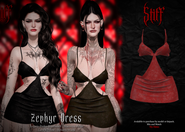 Stiff - Zephyr Dress - Vermina