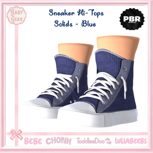 Baby Gear - Hi-Tops - Blue - (TD LB BB BB) (Bag)