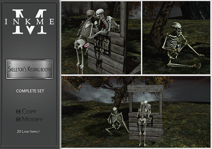 ::InkMe:: Skeleton's Kissing booth