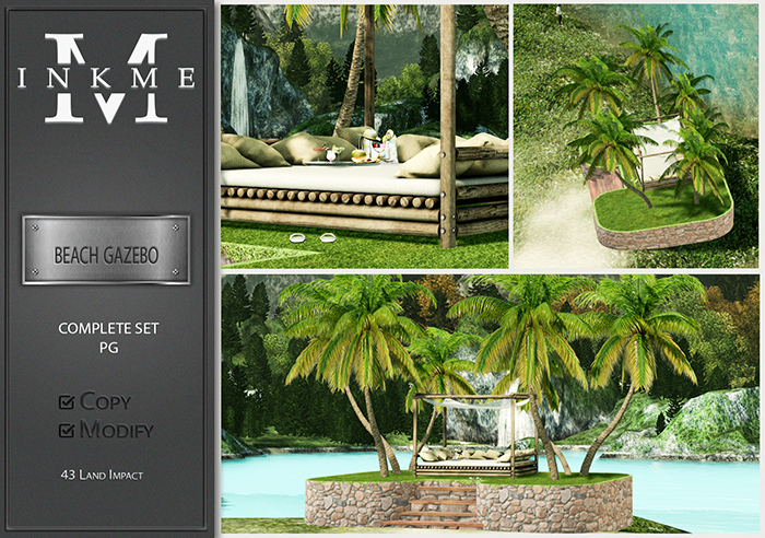 ::InkMe:: Beach Gazebo PG