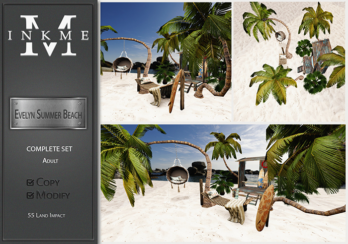 ::InkMe:: Evelyn Summer Beach ADULT