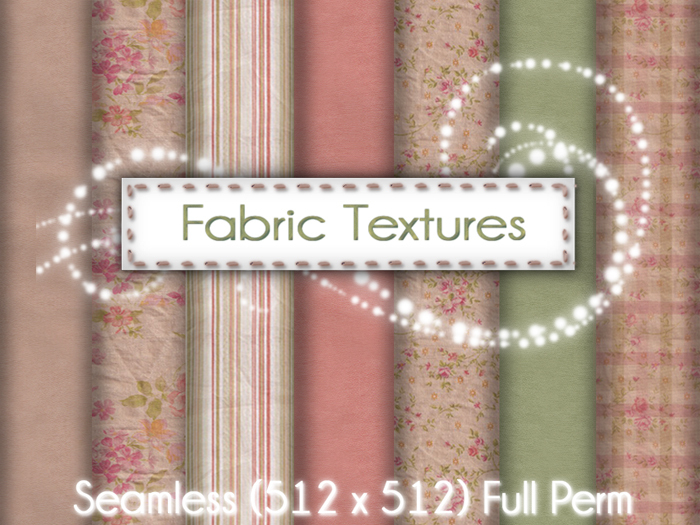 FULL PERM Pink Nude Fabric Texture Set