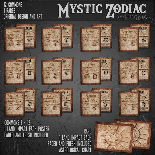1 - AsteroidBox. Mystic Zodiac - Aquarius