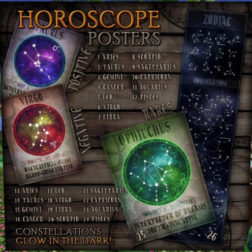 ::Static:: Horoscope Poster - 11 Aquarius+