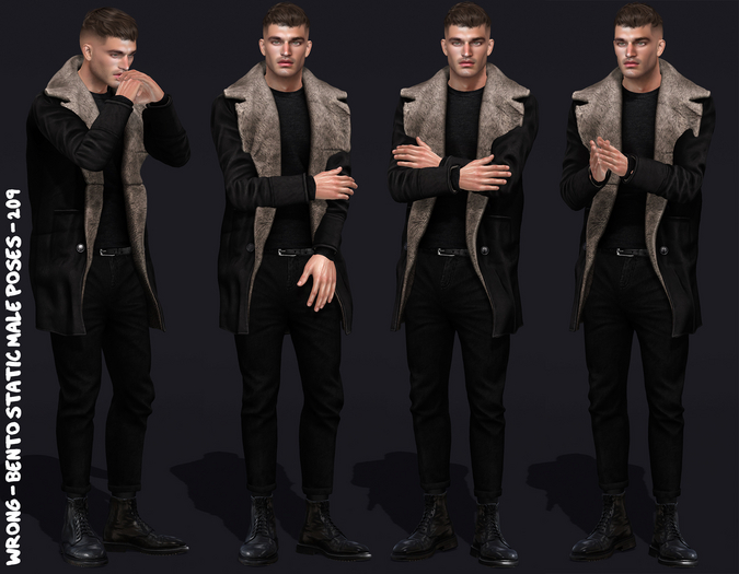 WRONG - BENTO STATIC MALE POSES - 209