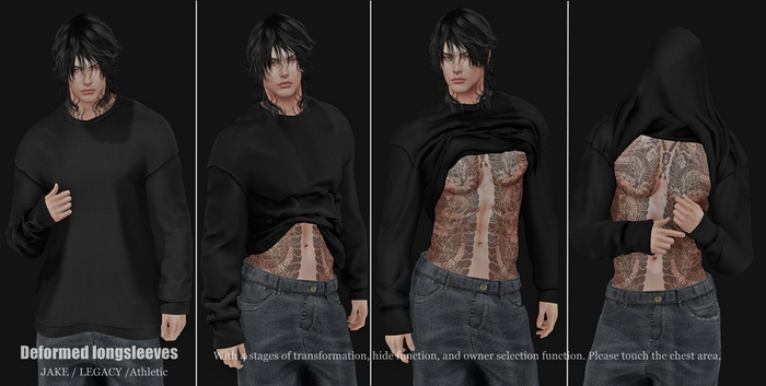  ..KIKI..Deformed longsleeves(DEMO)