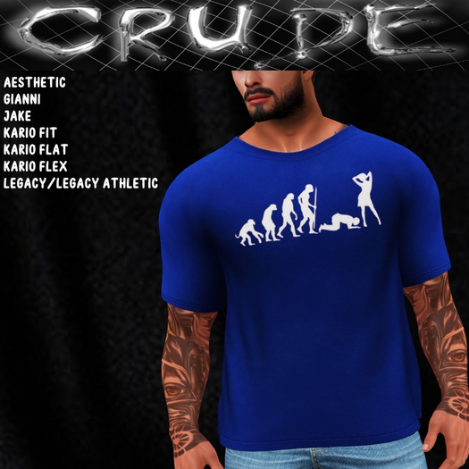 Evolution of Man Men's T-Shirt (MCT)  <Wear Me>