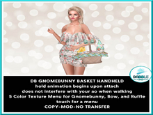 DB GNOMEBUNNY BASKET HANDHELD add me