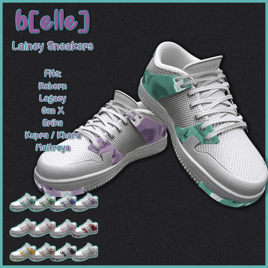 b[ELLE] Lainey Sneakers w/HUD