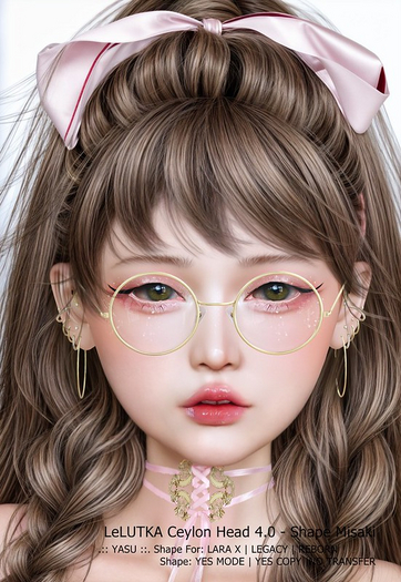 LeLUTKA Ceylon Head 4.0 - Shape Misaki