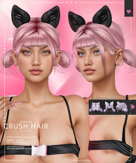 Unpack* DEVOTION Crush hair Fatpack