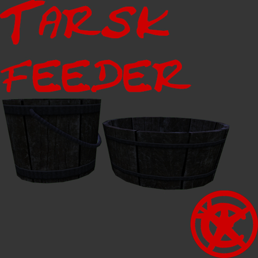 Second Life Marketplace - 2X Comedero de tarsk / Tarsk feeder [G&S]