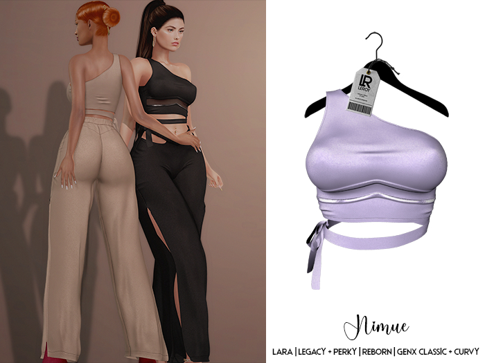 LEROY - Nimue Cropped - Lilac