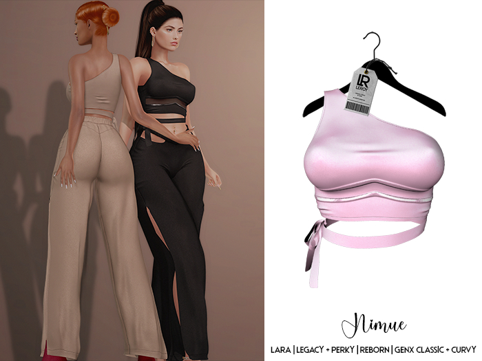 LEROY - Nimue Cropped - Bubblegum