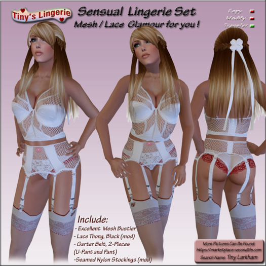 Alice LingerieSet White