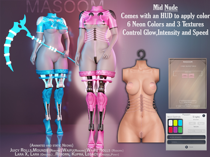  [[ Masoom ]] Cyber Reaper Mid - Nude