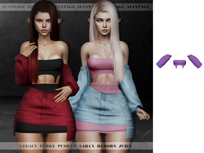 *Avantage* Top Julia Violet