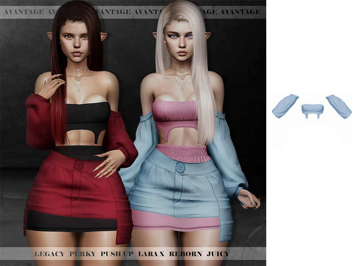 *Avantage* Top Julia Blue