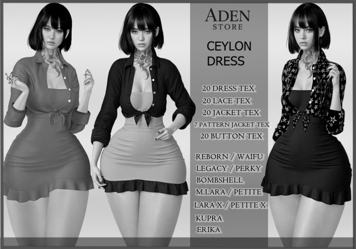 DEMO Aden Store Ceylon Dress Fatpack