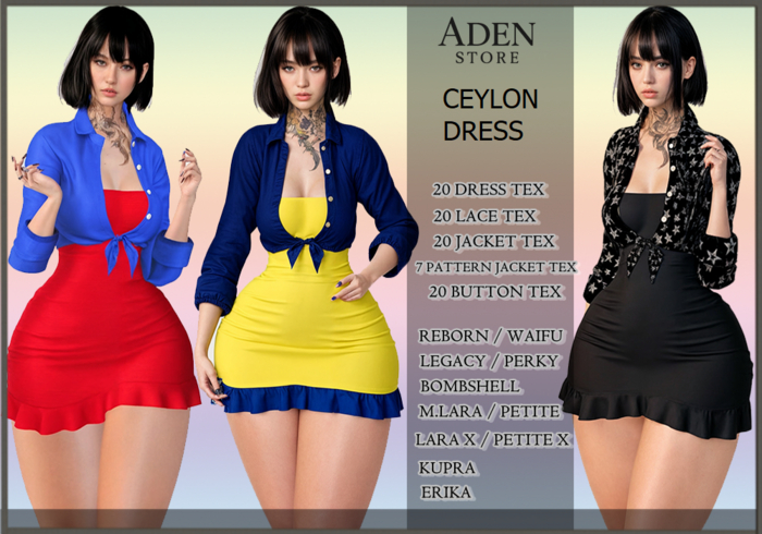 Aden Store Ceylon Dress Fatpack