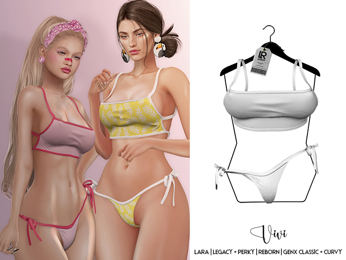 LEROY - Vivi Bikini - White