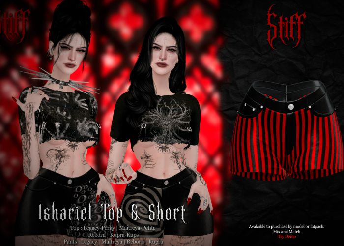 Stiff - Ishariel Short - Print 8