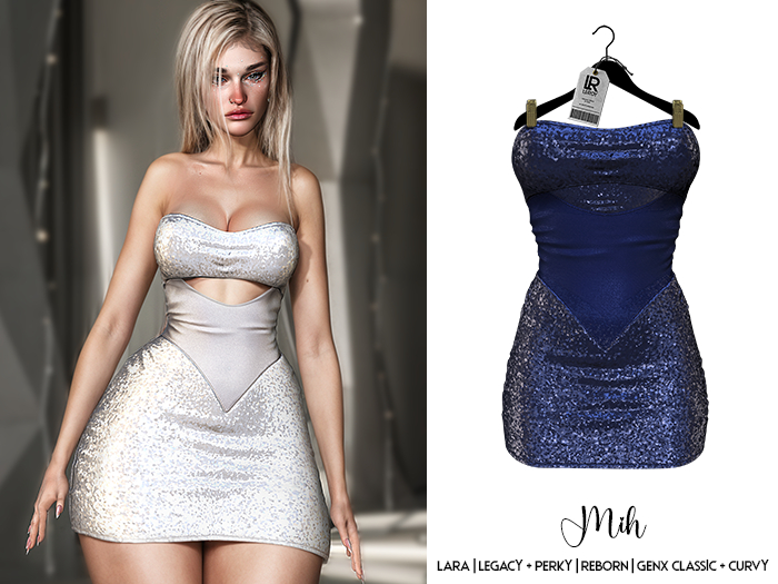 LEROY - Mih Dress - Navy