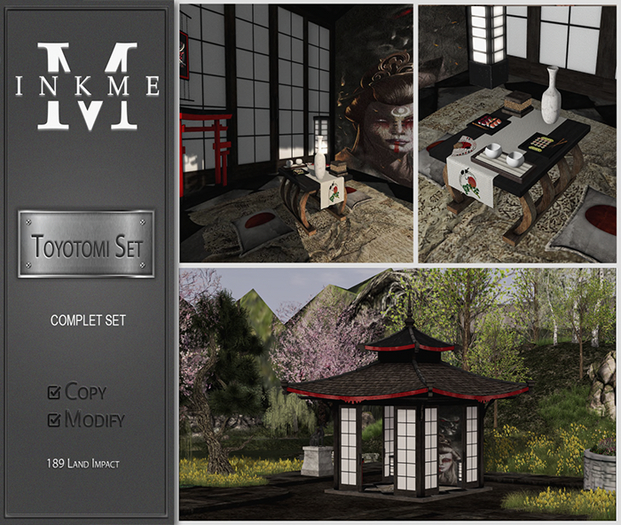 ::InkMe:: Toyotomi Set Complet