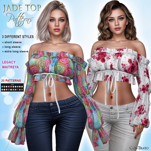 [ConTrato] Jade Top Patterns
