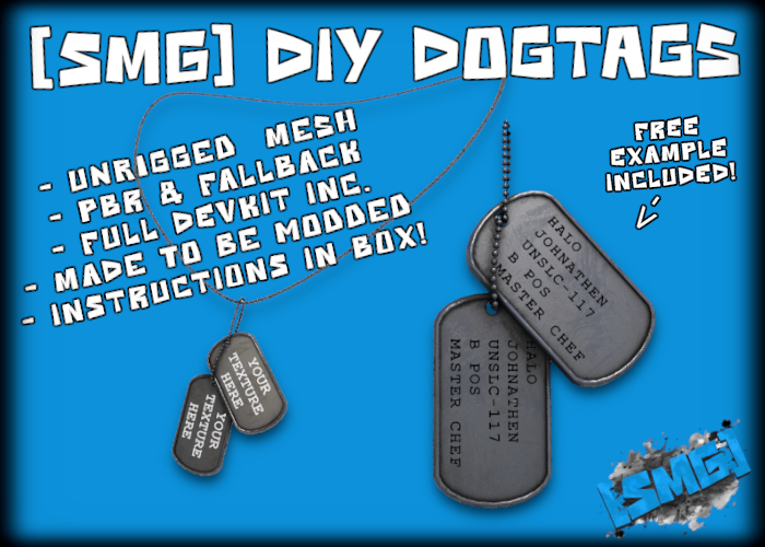 [SMG] DIY Dogtags