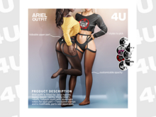 4U. Ariel Stockings - Fullpack