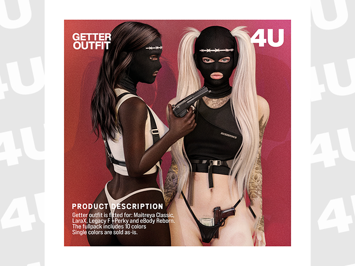 4U. Getter Panties - Fullpack