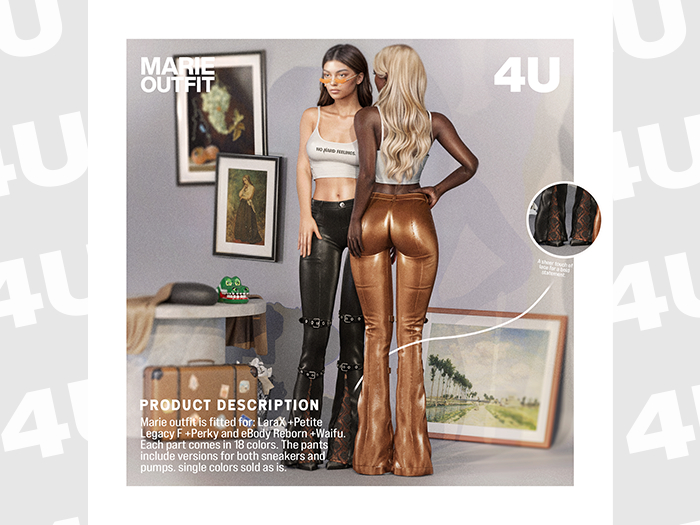 4U. Marie Pants - Fullpack