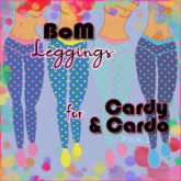 Cardy & Cardo BoM socks - DOTS pack 1