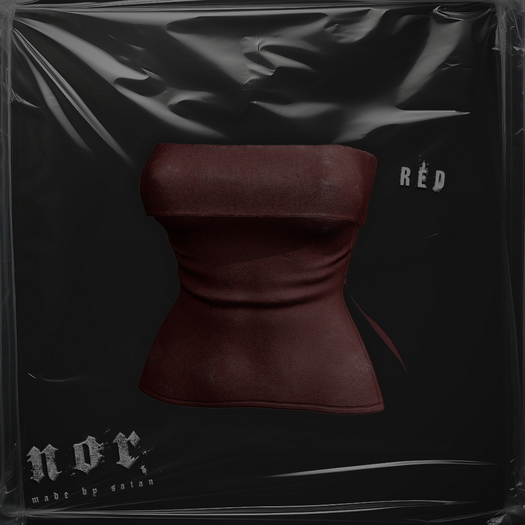 NOR - Azrakar Strapless. Red