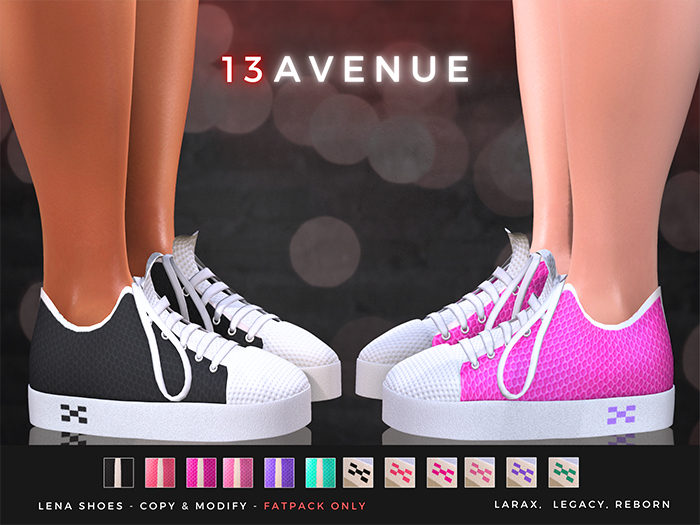[-50% OFF] Lena Shoes - FATPACK - COPY & MOD • LaraX • Reborn • Legacy • PetiteX • Waifu • Perky