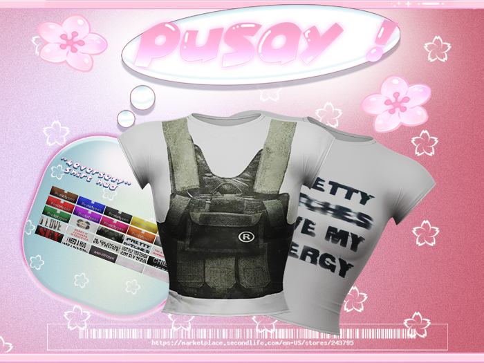 PUSAY "4EVERSEXY" FATPACK - SHIRTS