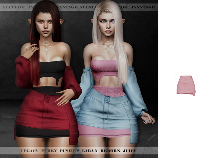 *Avantage* Stirt Julia Pink 