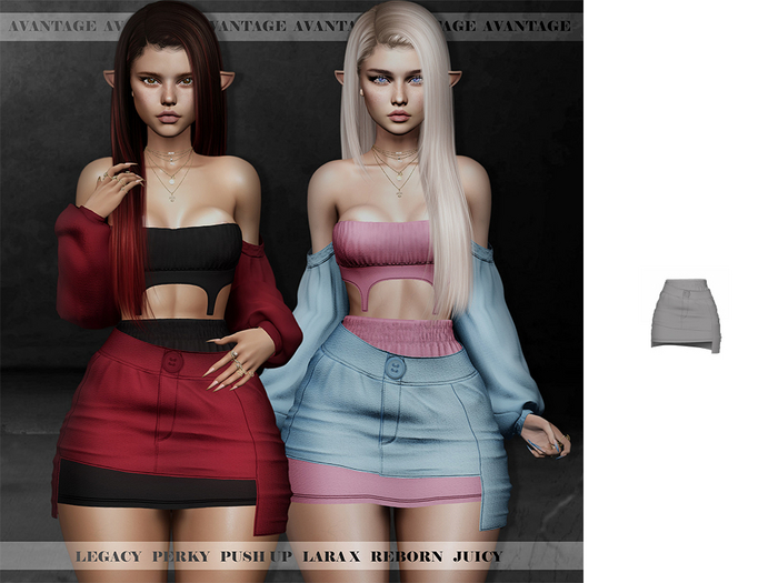 *Avantage* Stirt Julia Gray