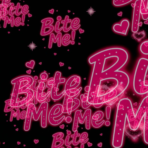 Bite Me  Confetti Tosser Thrower