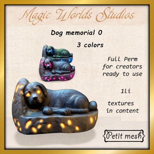 Dog memorial 0