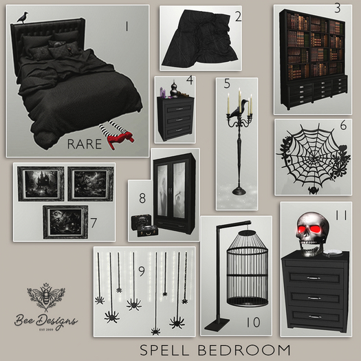 04 Bee Designs Spell Bedroom