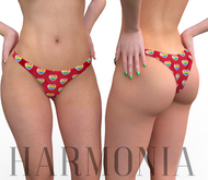 Pride Red Waist Panty Erika