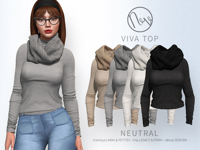 neve top - viva neutral