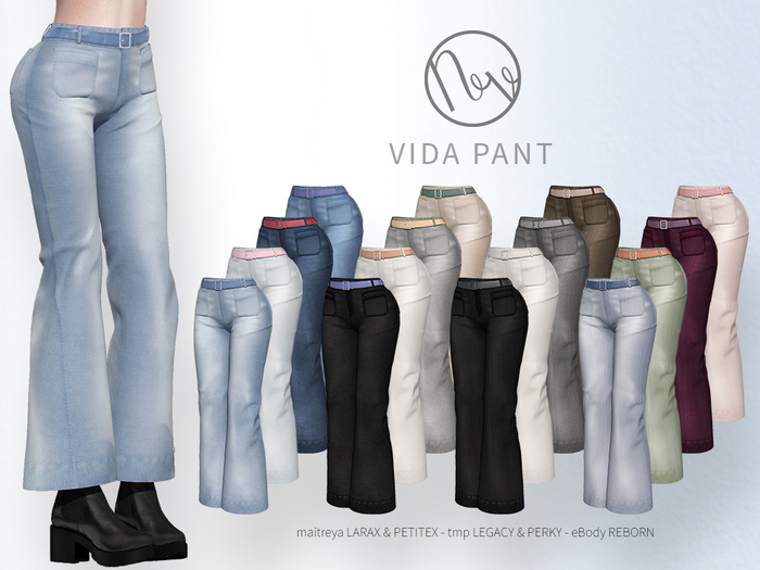 neve pant - vida fatpack