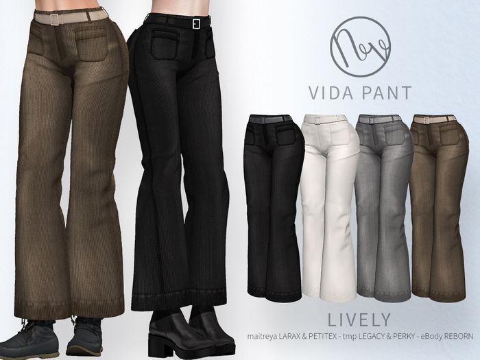 neve pant - vida neutral